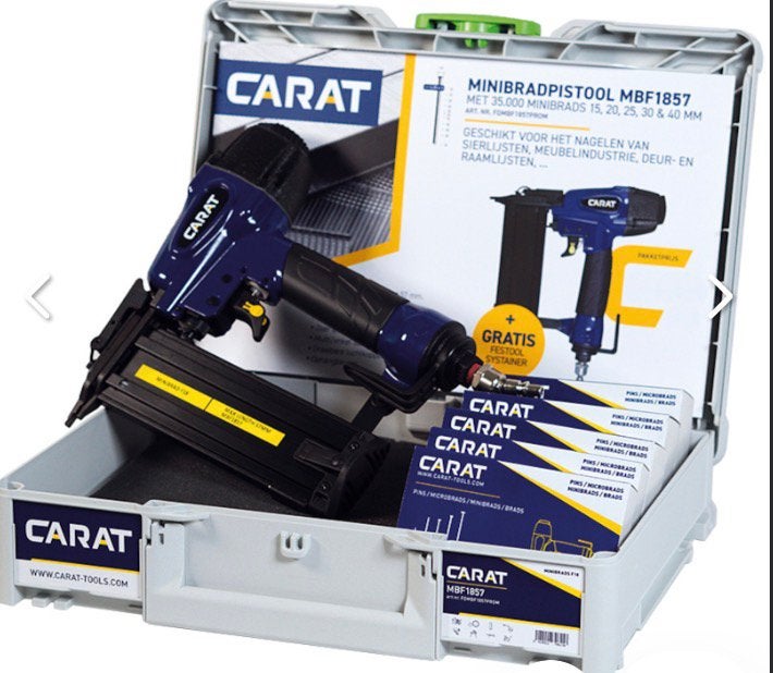 Pistolet Minibrad Carat Hewittool - pistolet à clous, Enlèvement, Comme neuf