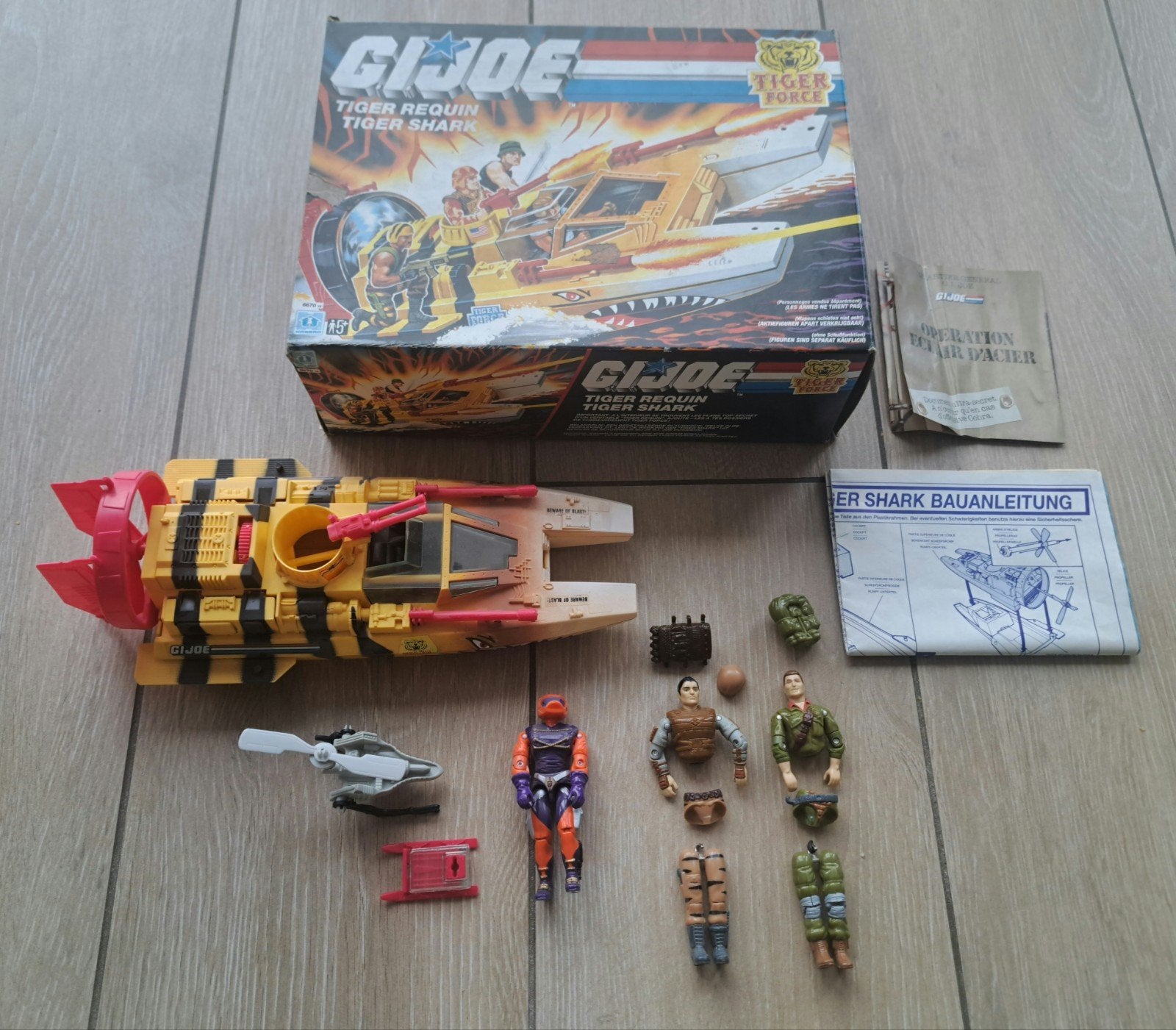Gi Joe Tiger Shark, Enlèvement ou Envoi, Utilisé