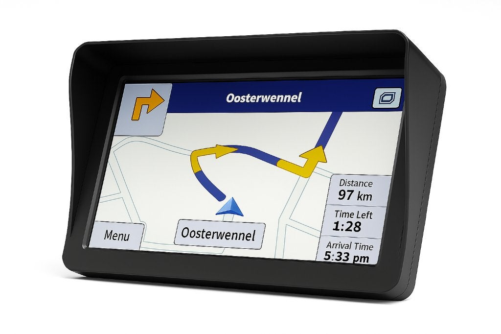 7" Auto, Mobilhome, Truck GPS Navigatie Vast Zonnescherm-16G, Info@drktech.be, Oosterwennel 35 Genk, Nieuw, Ophalen of Verzenden