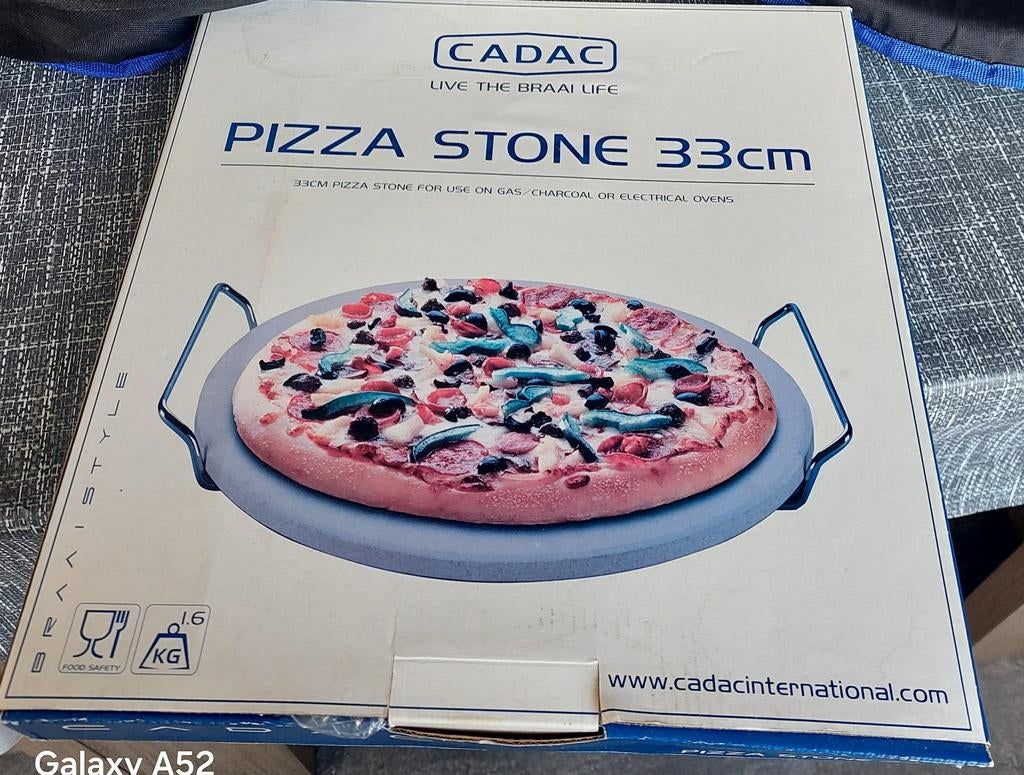 Pizza steen cadac in goede staat, Ophalen