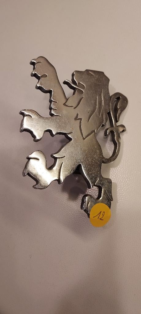 laatste stuk ! Mooi embleem van Peugeot, gechromeerd, Verzenden, Gebruikt, Overige typen