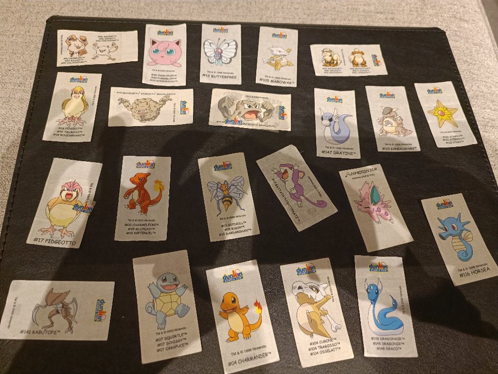 Dunkin Boomer stickers Pokemon, Verzenden