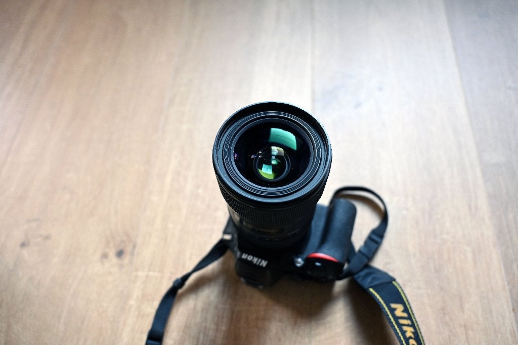 nikon D5600 met sigma 18-35mm F1.8 DC ART, Ophalen, Spiegelreflex, Zo goed als nieuw, 24 megapixels