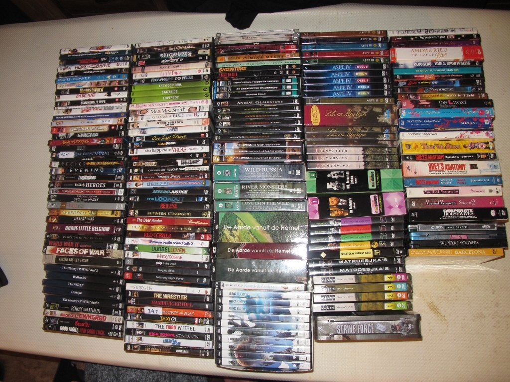 Lot dvd's, Cd's en Dvd's, Ophalen, Alle leeftijden, Nederlands, Gebruikt
