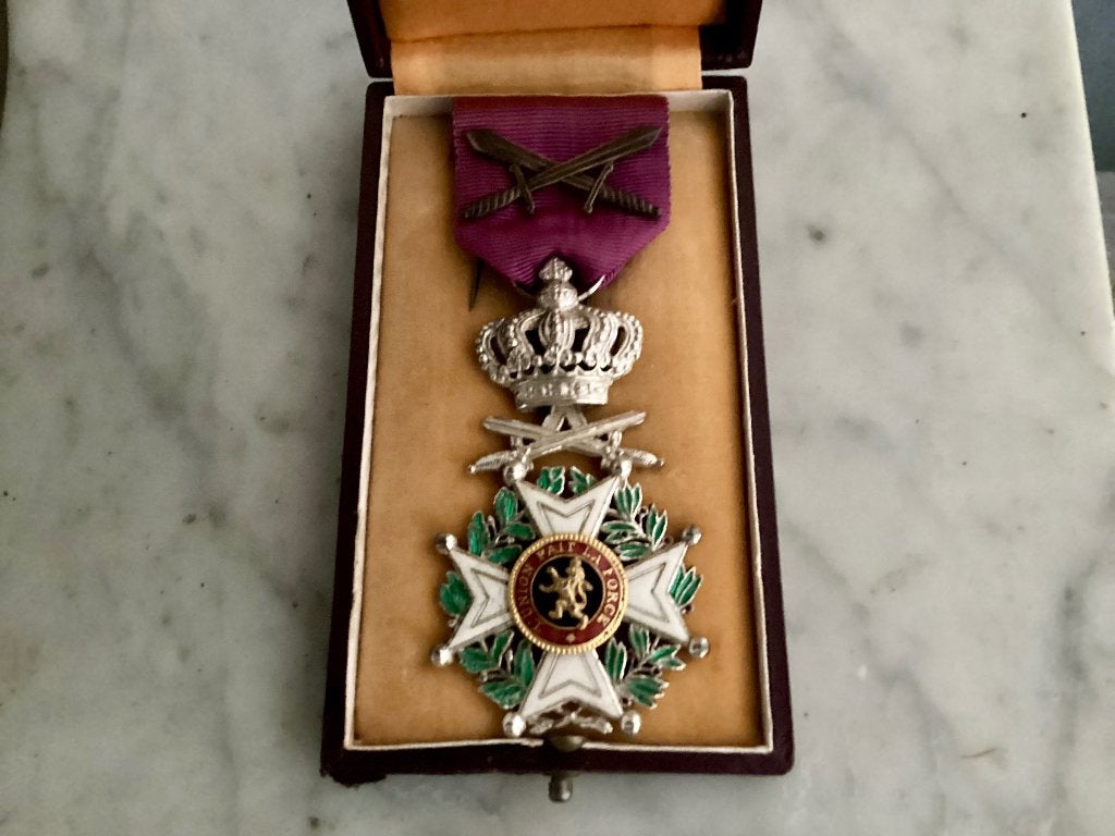 Belgische  medaille, Verzenden, Landmacht, Lintje, Medaille of Wings