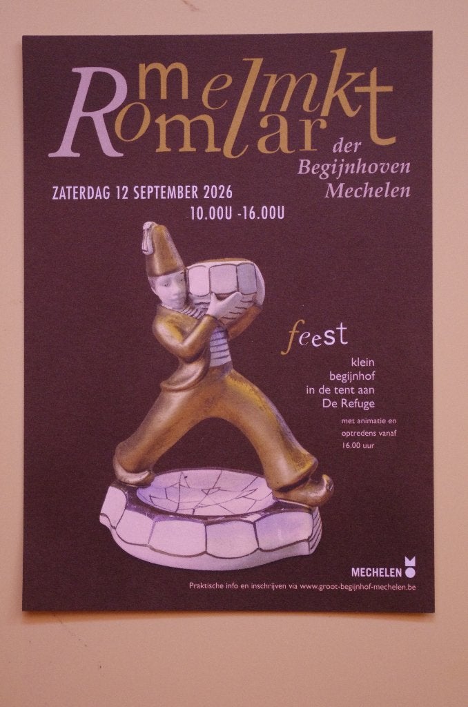 Rommelmarkt te Mechelen, Diversen, Rommelmarktspullen, Ophalen