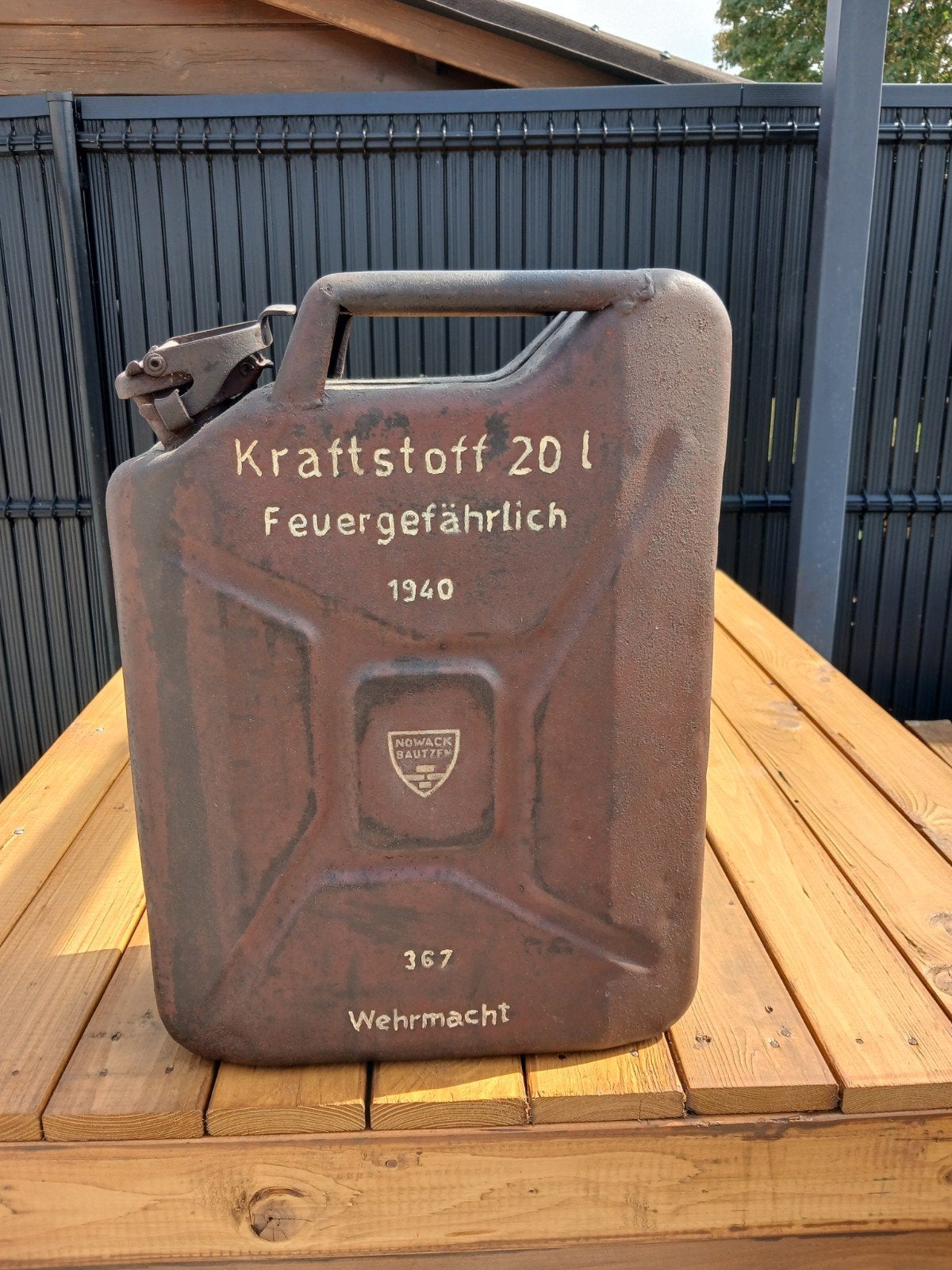 Jerrycan de la Seconde Guerre mondiale, Allemagne 1940, Collections, Enlèvement ou Envoi