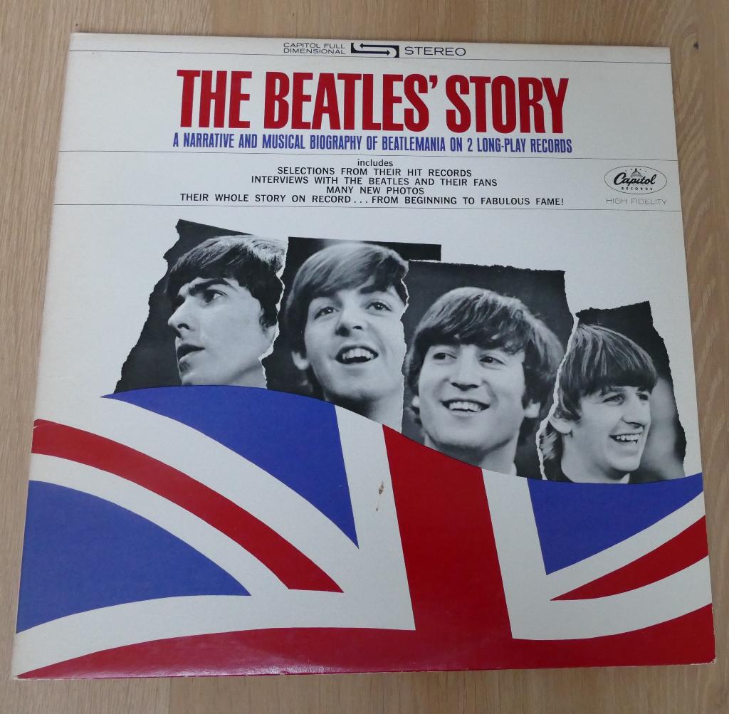 2LP The Beatles - The Beatles' Story, CD & DVD, Vinyles | Rock, 12 pouces, Pop rock, Enlèvement ou Envoi, 1980 - 1989