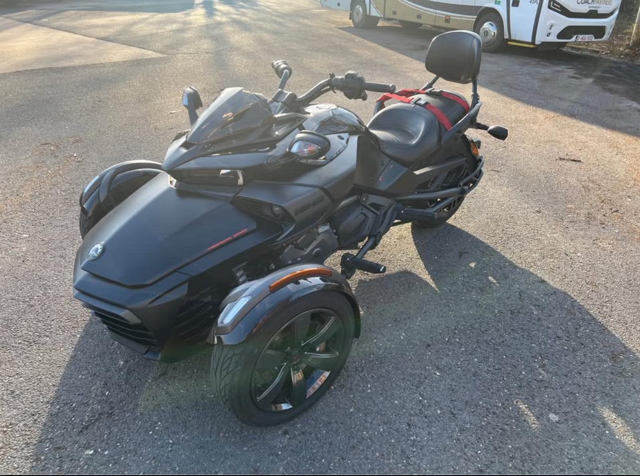 Canam spyder f3s, Ophalen, Gebruikt