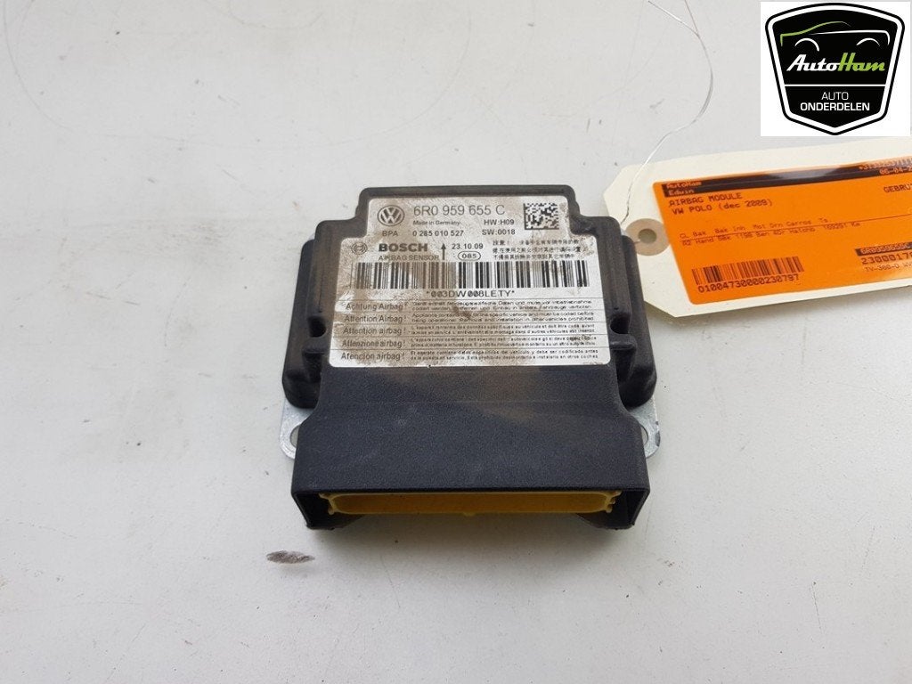BOITIER AIRBAG Polo V (6R) (|6R0959655C|6R0959655K01C|), Volkswagen, Volkswagen AG, Utilisé, Kundenbetreuung@volkswagen.de