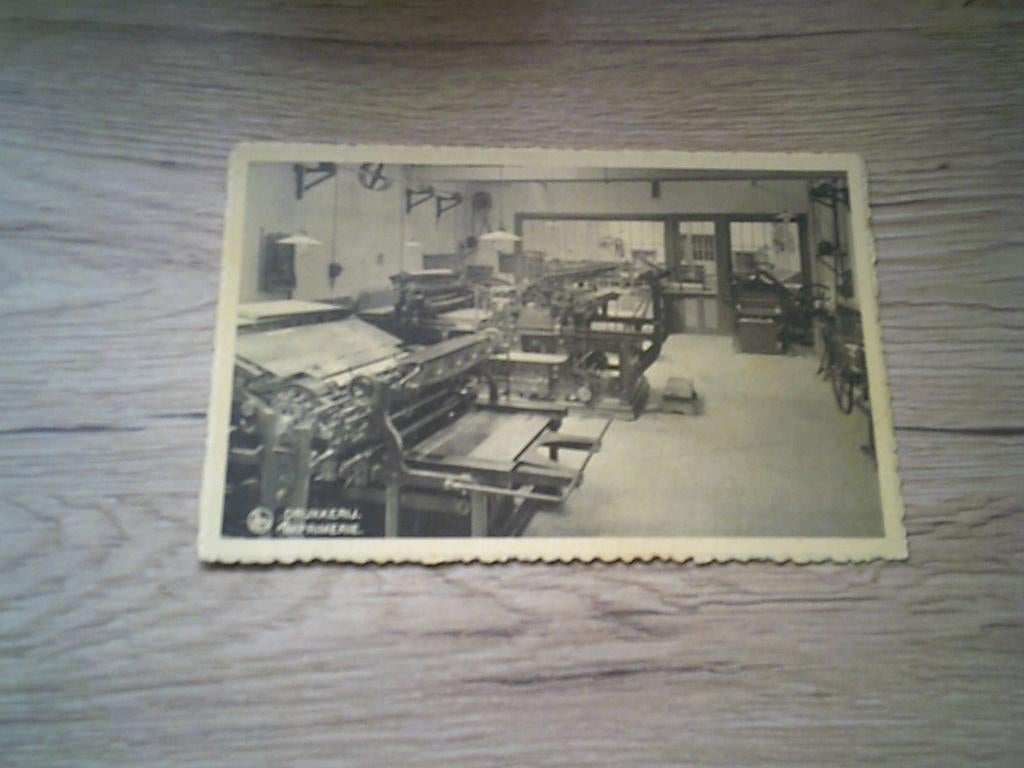 WESTMALLE: Cisterciënzer Abdij - Drukkerij, Verzamelen, Ophalen of Verzenden, Voor 1920, Ongelopen, Antwerpen