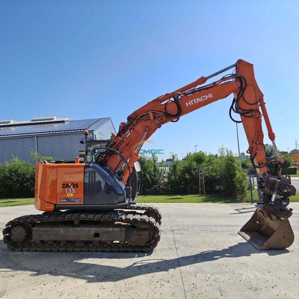 Hitachi ZX135US-3 - 2014 - 9600h - Roto - Clim - PE1152, Enlèvement