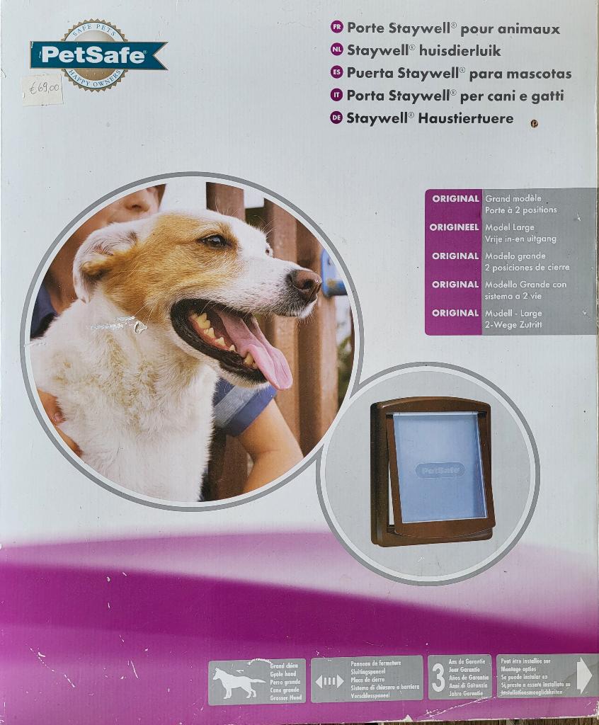 Huisdierenluik PetSafe voor honden en katten, Dieren en Toebehoren, Ophalen, Nieuw