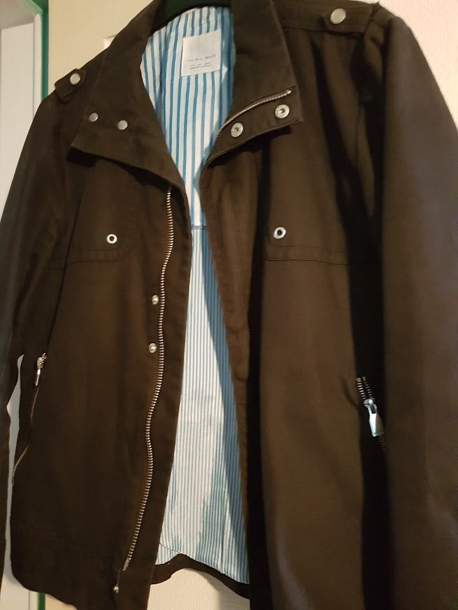 vest Zara Large, Maat 52/54 (L), Blauw, Ophalen of Verzenden, Zo goed als nieuw