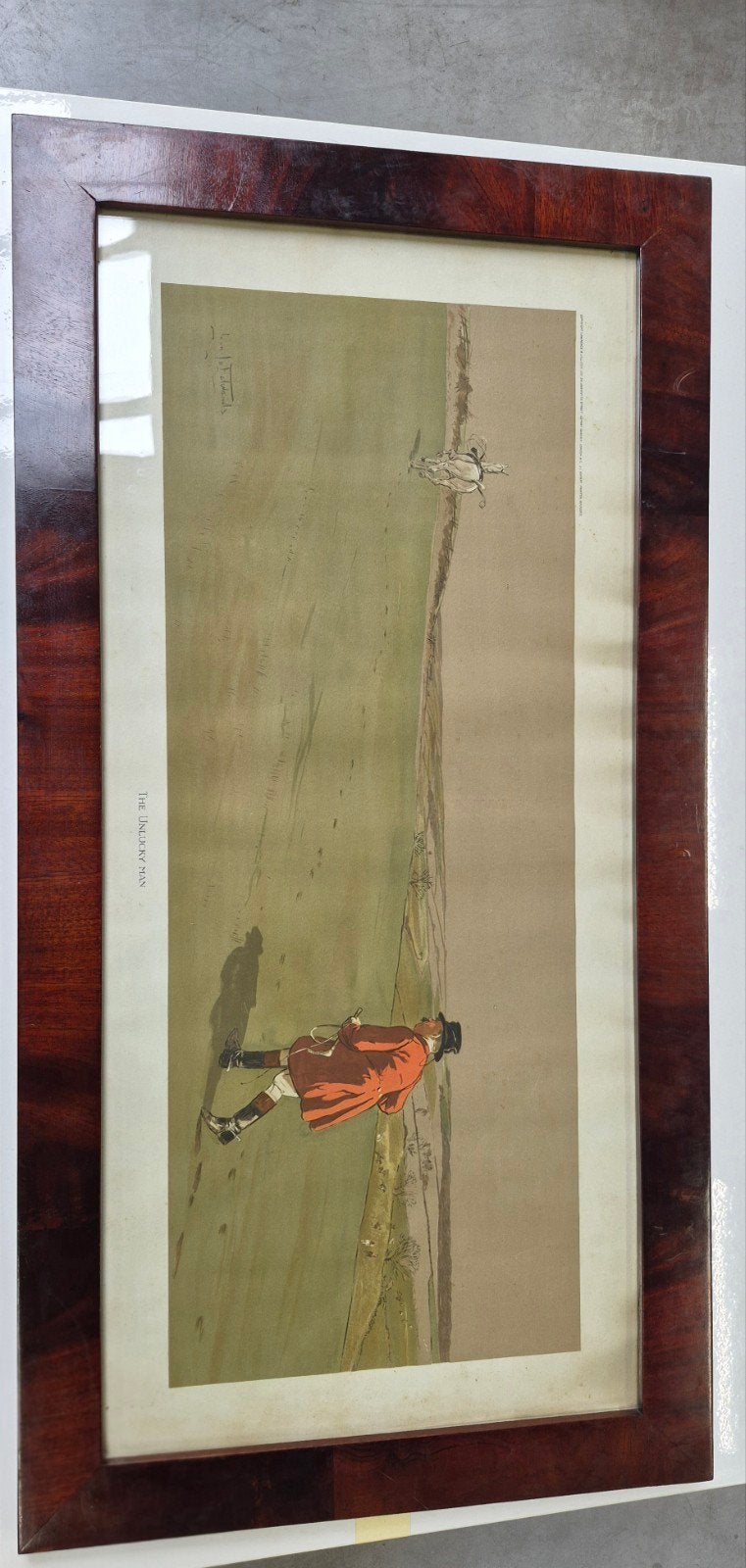 Te koop: een prachtige, authentieke oude"The Unlucky Man", Antiek en Kunst, Ophalen