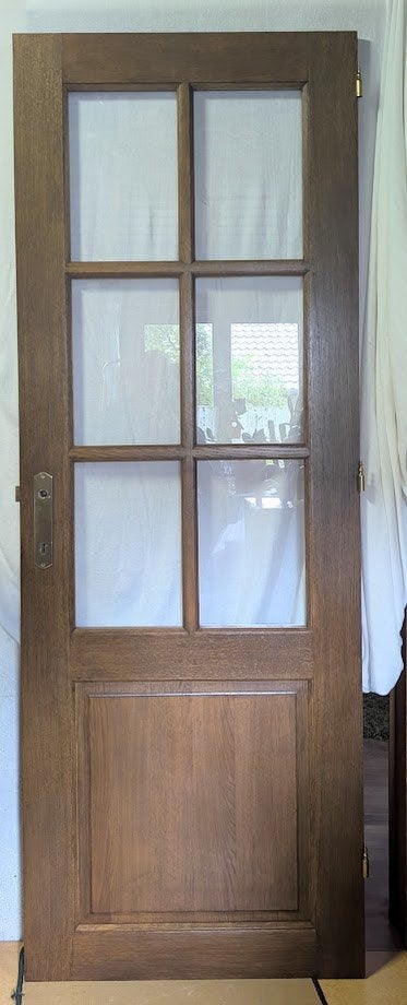 3 portes en chêne massif 4 cm d'épaisseur à vendre 200 €, Ophalen, Zo goed als nieuw