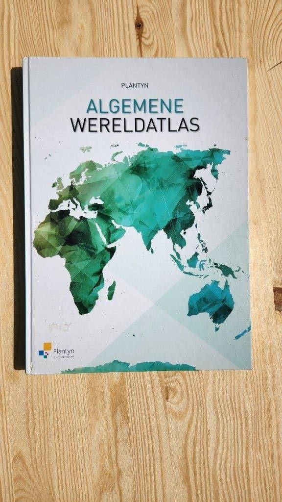 Algemene Wereldatlas - Plantyn (Editie 2017), Boeken, Schoolboeken, Gelezen, ASO, Plantyn, Ophalen of Verzenden