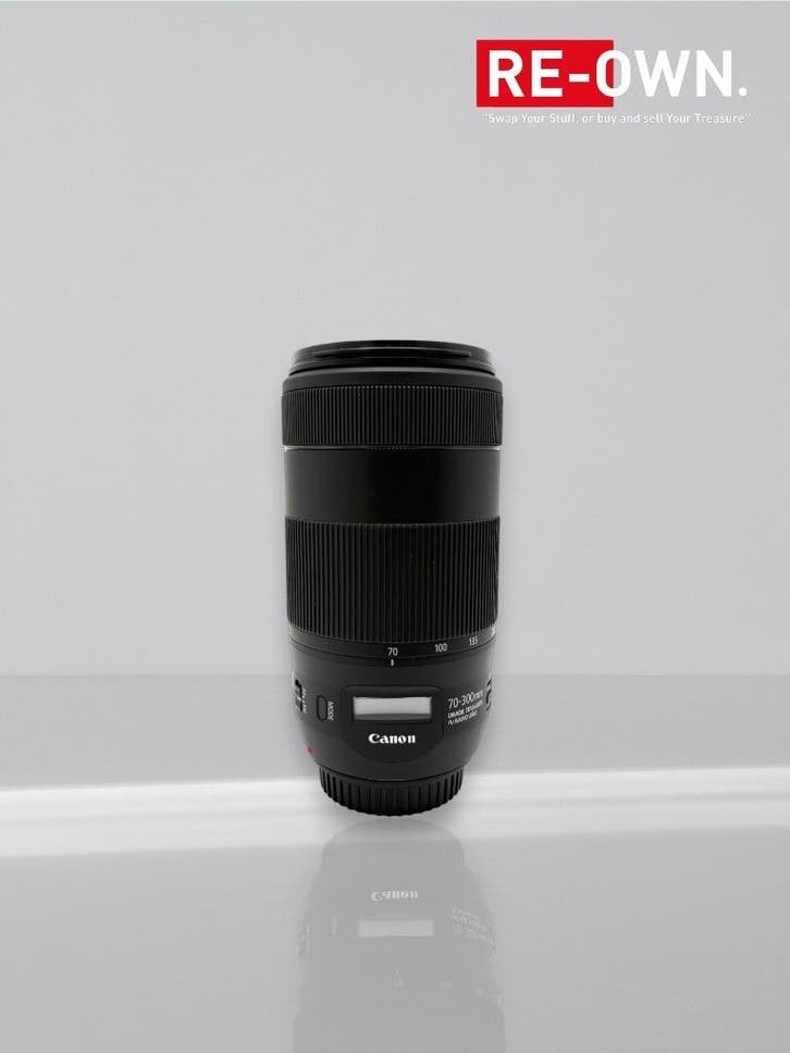 CANON EF 70-300MM F/4-5.6 IS II USM | GRATIS FILTER + ZONNEK, Canon, Canon, Zonnekap, ,