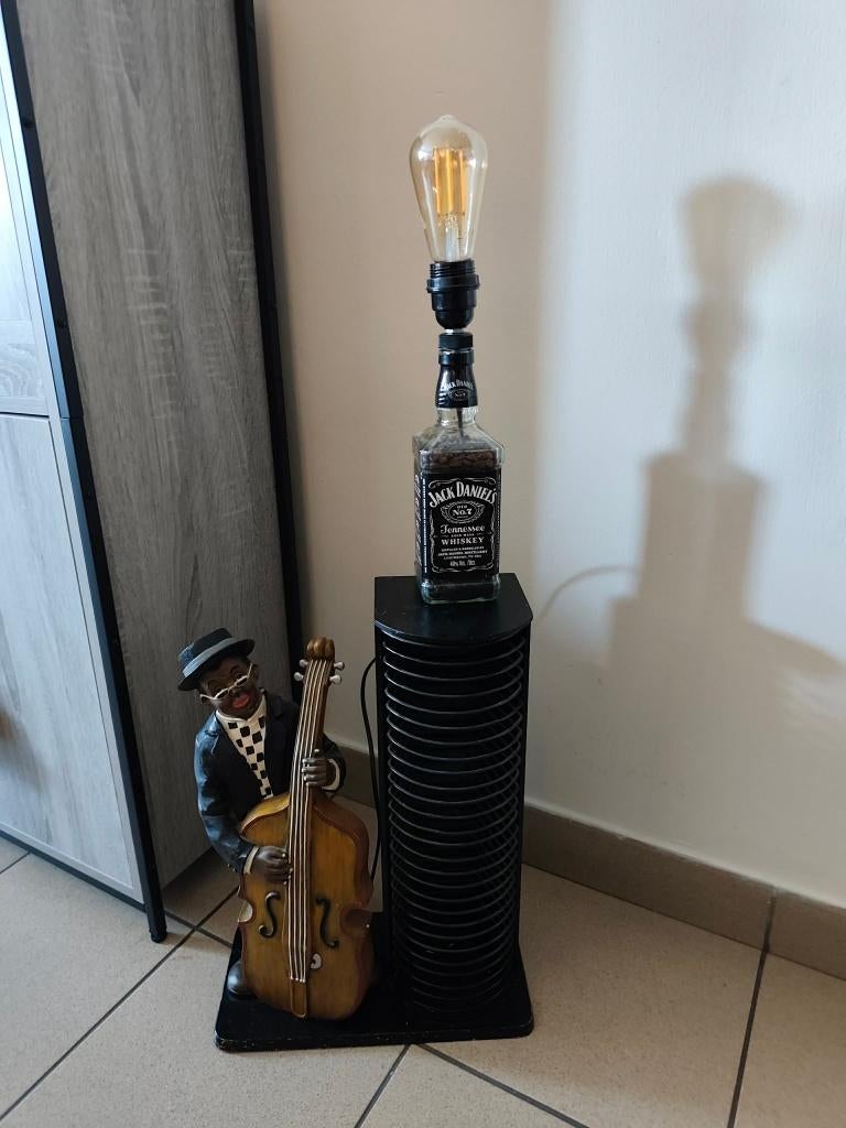 Lampe Jack Daniel's, Ophalen, Zo goed als nieuw, Glas, 50 tot 75 cm