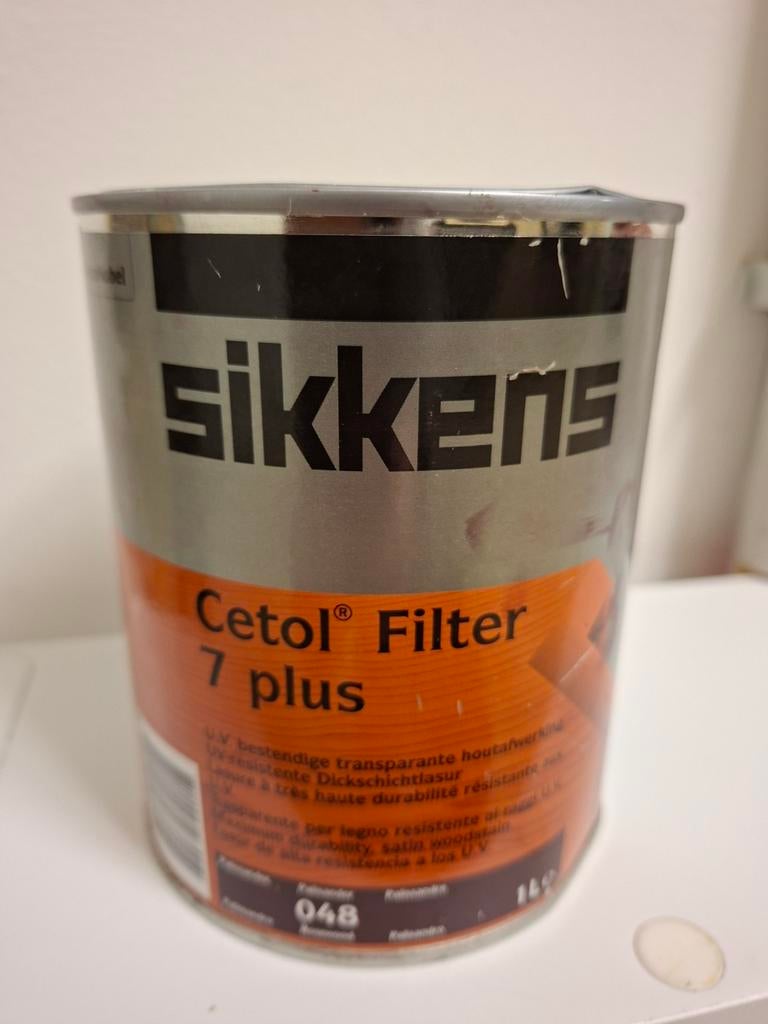 Sikkens Cetol Filter 7 plus, Palissander, Doe-het-zelf en Bouw, Verf, Beits en Lak, Ophalen