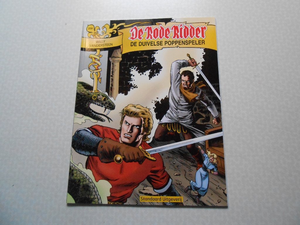 Rode ridder 239 De duivelse poppenspeler 2013 1 ste druk., Willy Vandersteen, Eén stripboek, Nieuw, Ophalen of Verzenden
