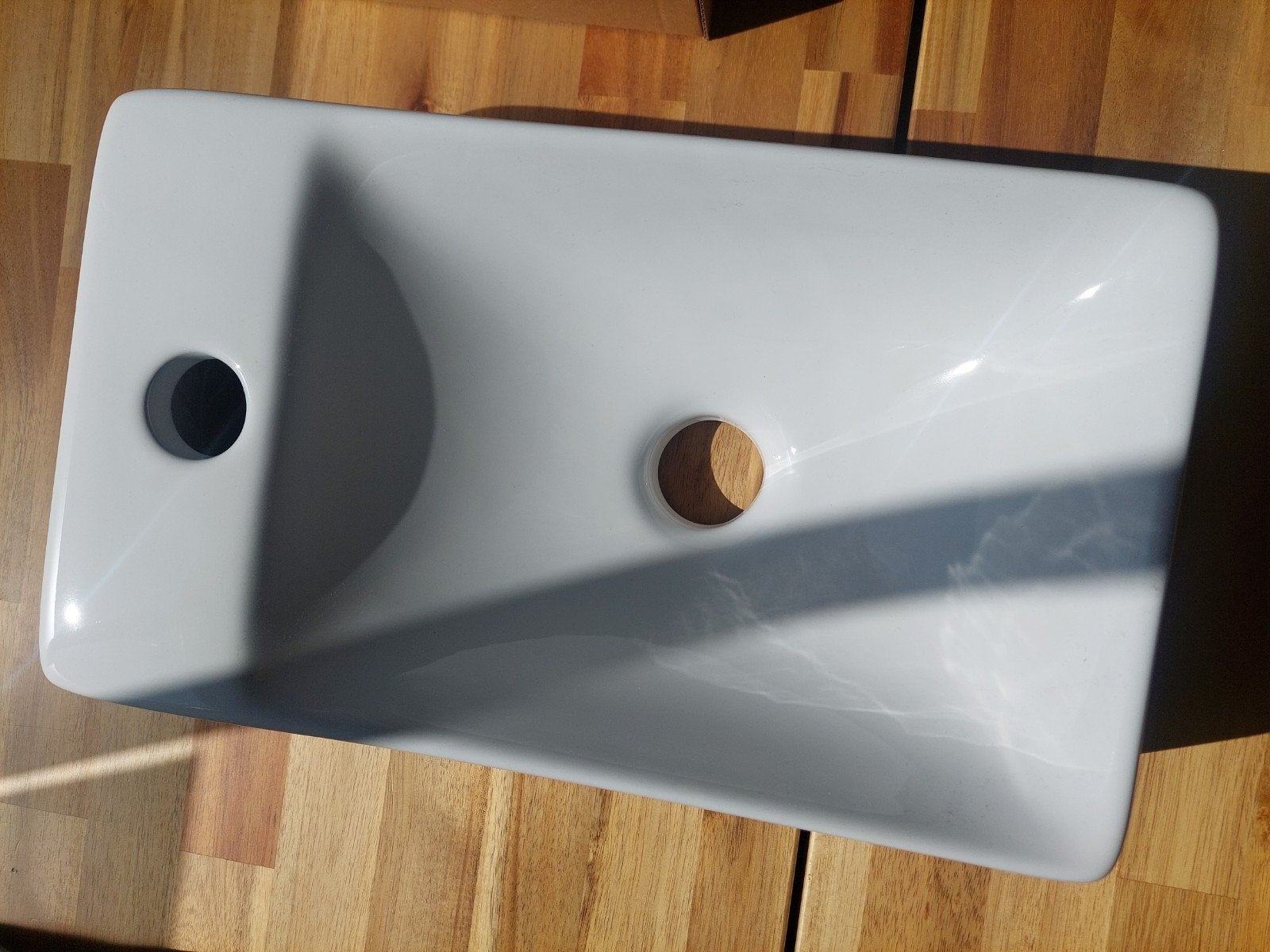 Wasbakje toilet, Ophalen, Toilet