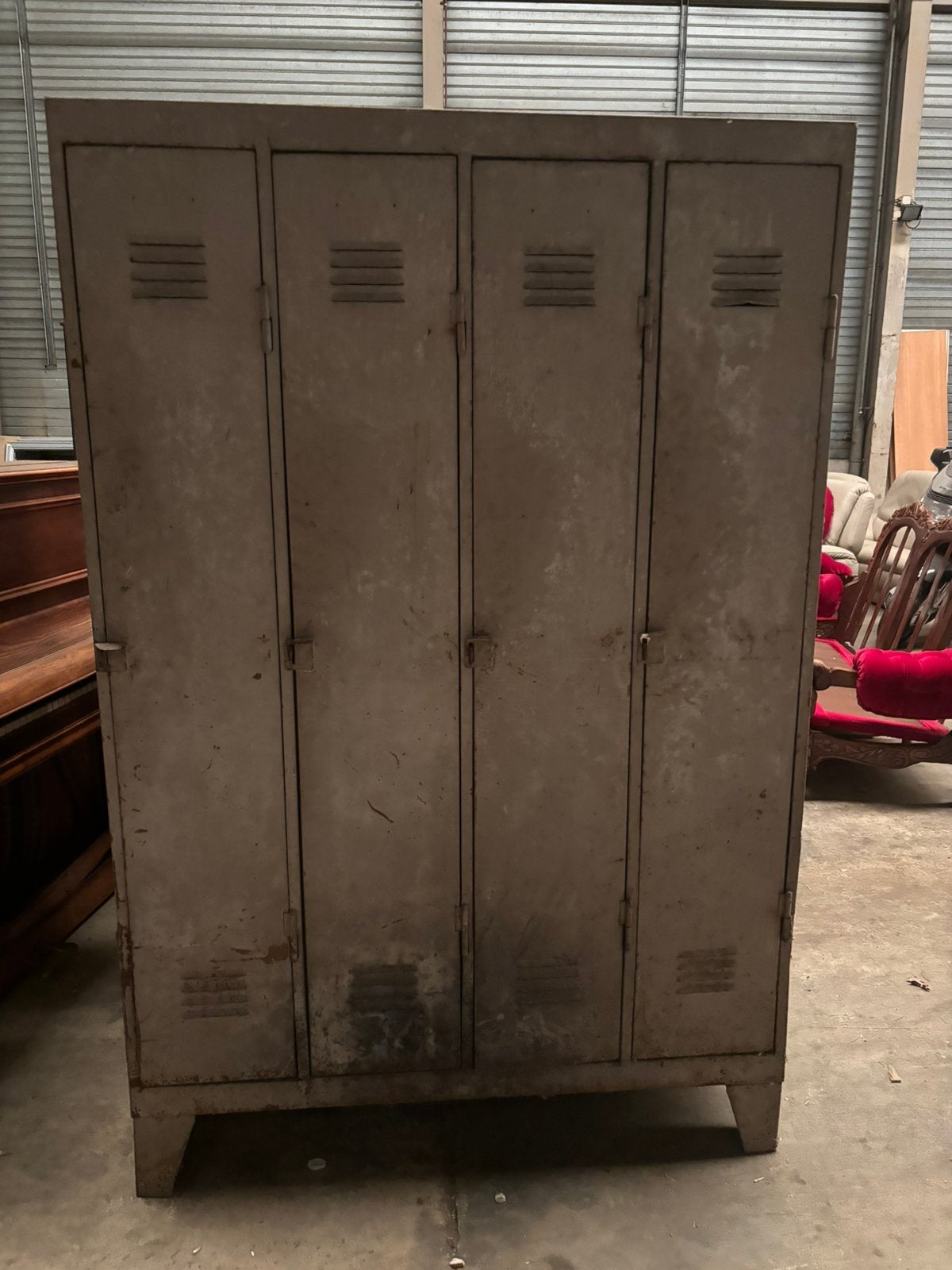 Vintage lockerkast in goede staat, Huis en Inrichting, Ophalen of Verzenden, Zo goed als nieuw