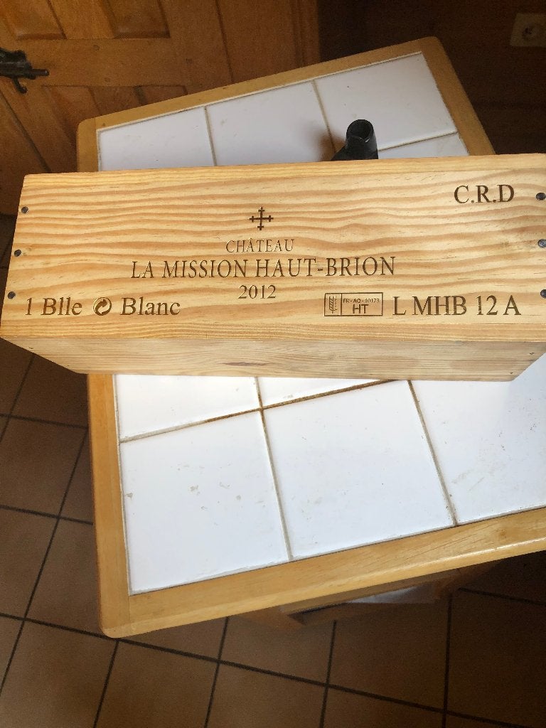 LA MISSION HAUT BRION 2012 PESSAC LEOGNAN  BLANC, Collections, Vins, Neuf, Enlèvement ou Envoi, Pleine, Vin blanc
