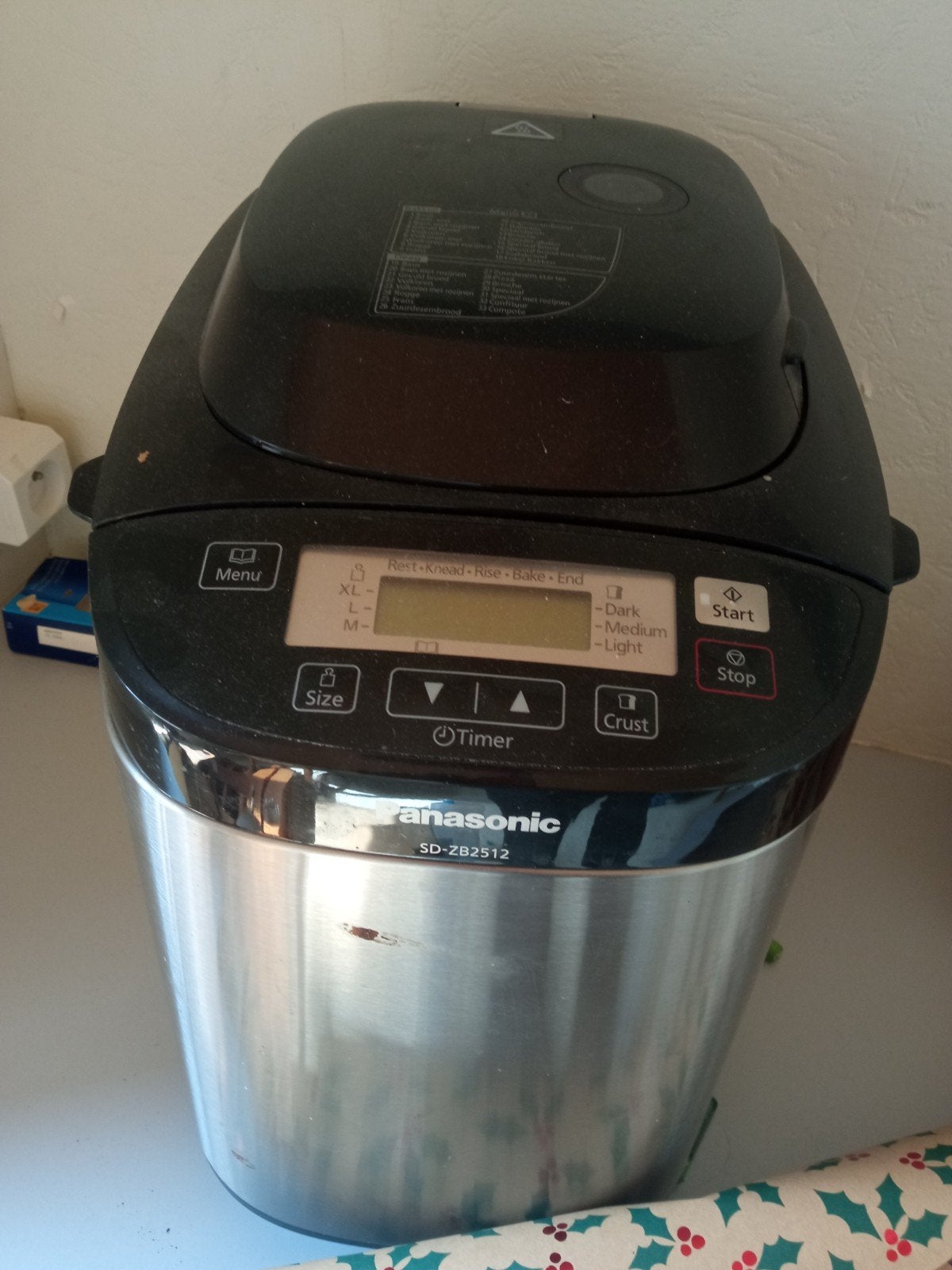 Broodmachine, Elektronische apparatuur, Broodbakmachines, Ophalen, Zo goed als nieuw, Met timer