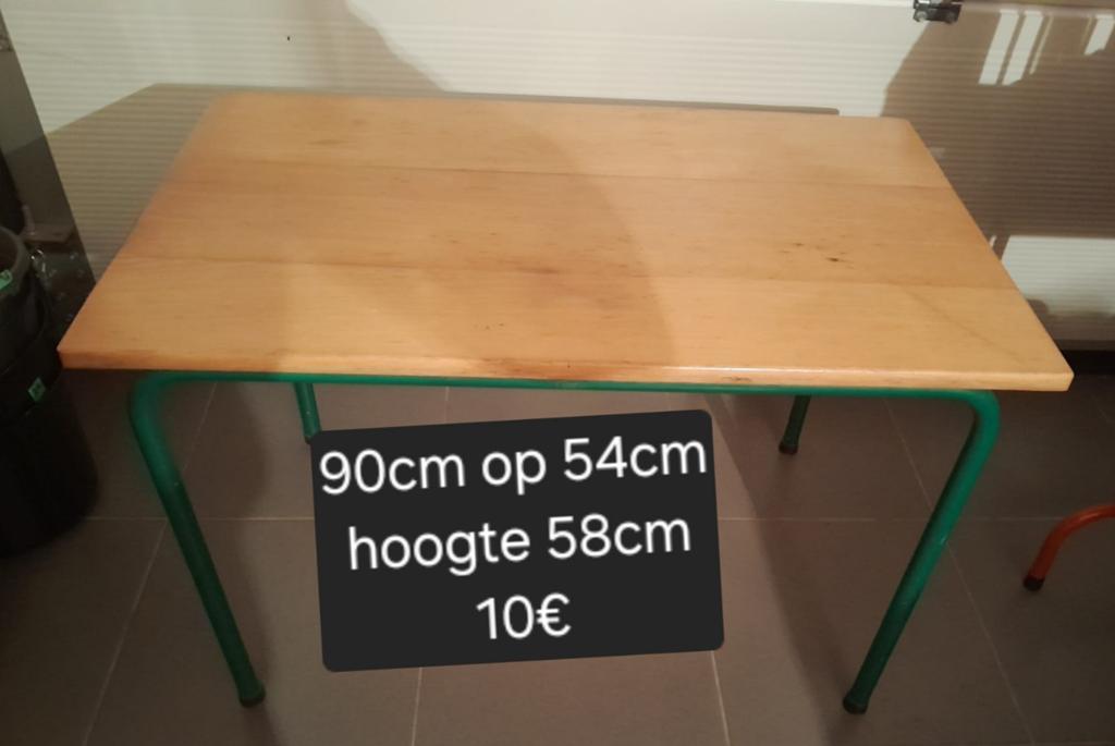 Vintage tafeltje, Ophalen