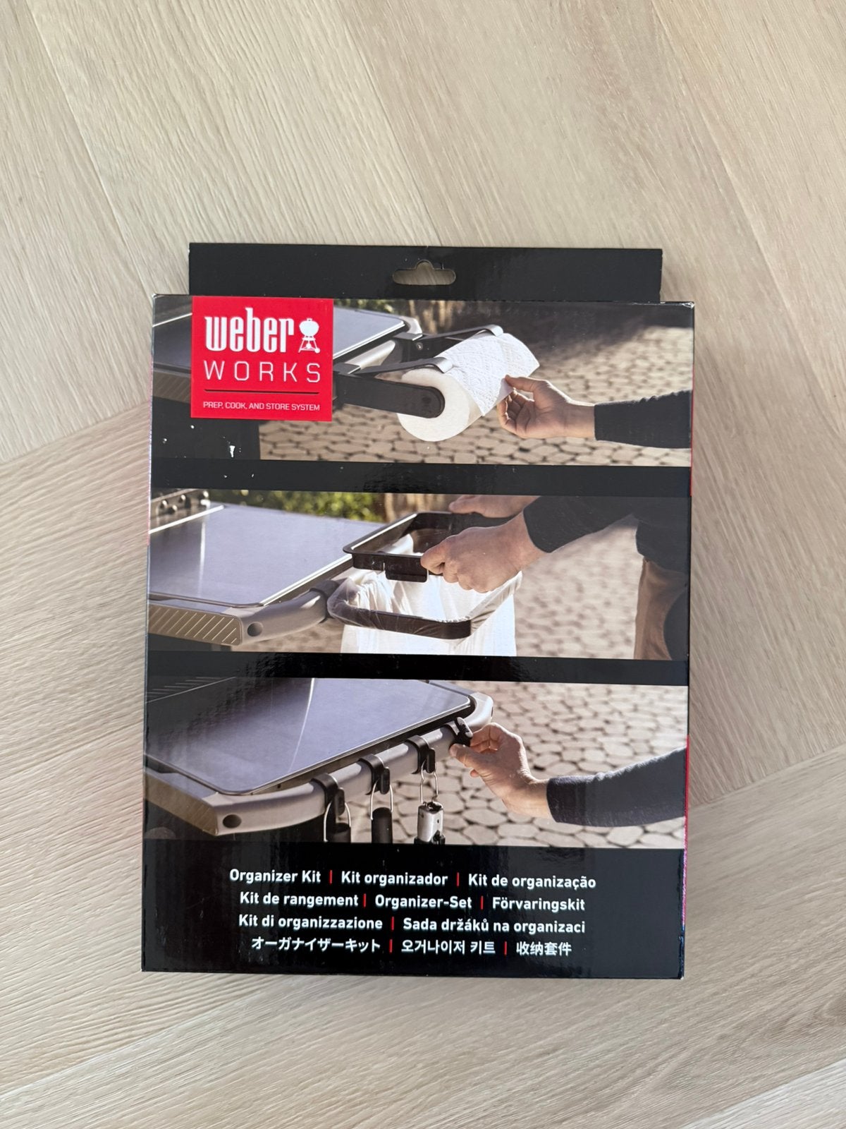 Weber BBQ orginizer set, nieuw in doos, Ophalen of Verzenden, Zo goed als nieuw