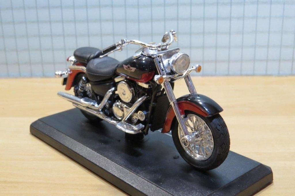 Kawasaki VN1500 Vulcan 1:18 majorette, Hobby en Vrije tijd, Modelauto's | 1:18, Ophalen of Verzenden, Nieuw, Motor, Overige merken
