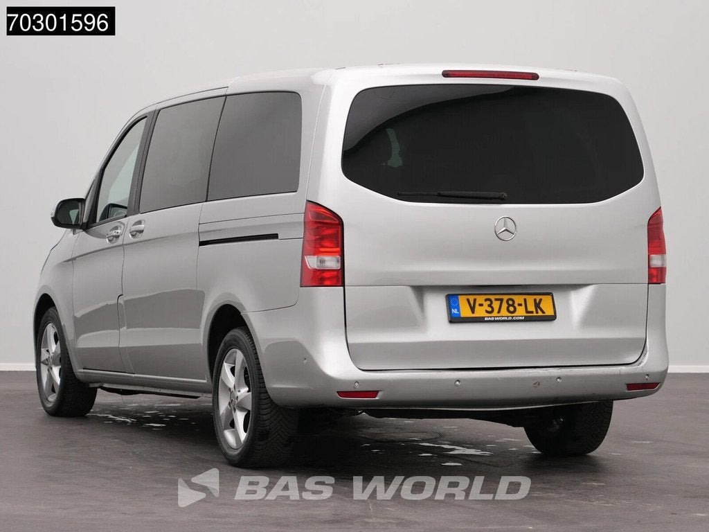 Mercedes V-Klasse 220d Dubbel Cabine Automaat 2x Schuifdeur, Auto's, Bestelwagens en Lichte vracht, Automaat, Stof, Gebruikt, Euro 6