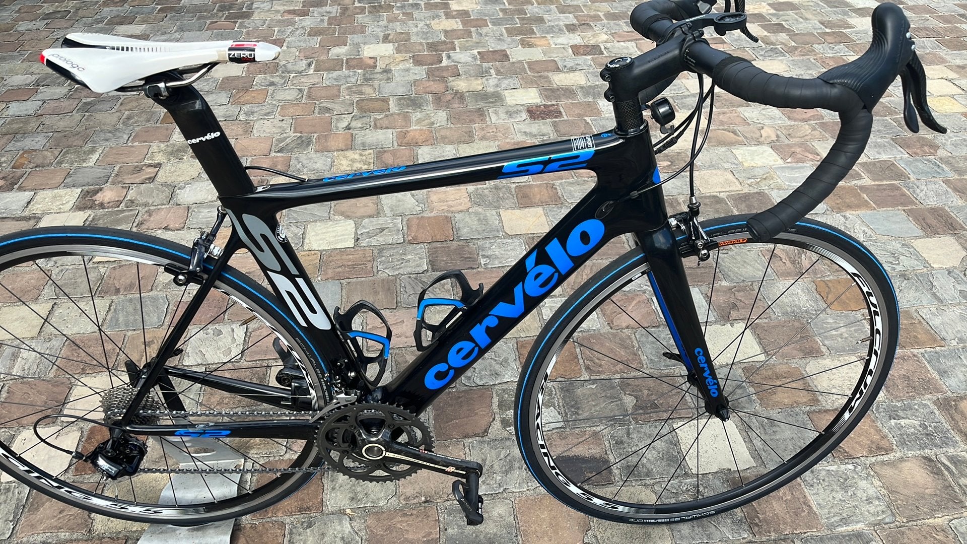 Koersfietsen, Fietsen en Brommers, Carbon, Zo goed als nieuw, Meer dan 20 versnellingen, 53 tot 57 cm