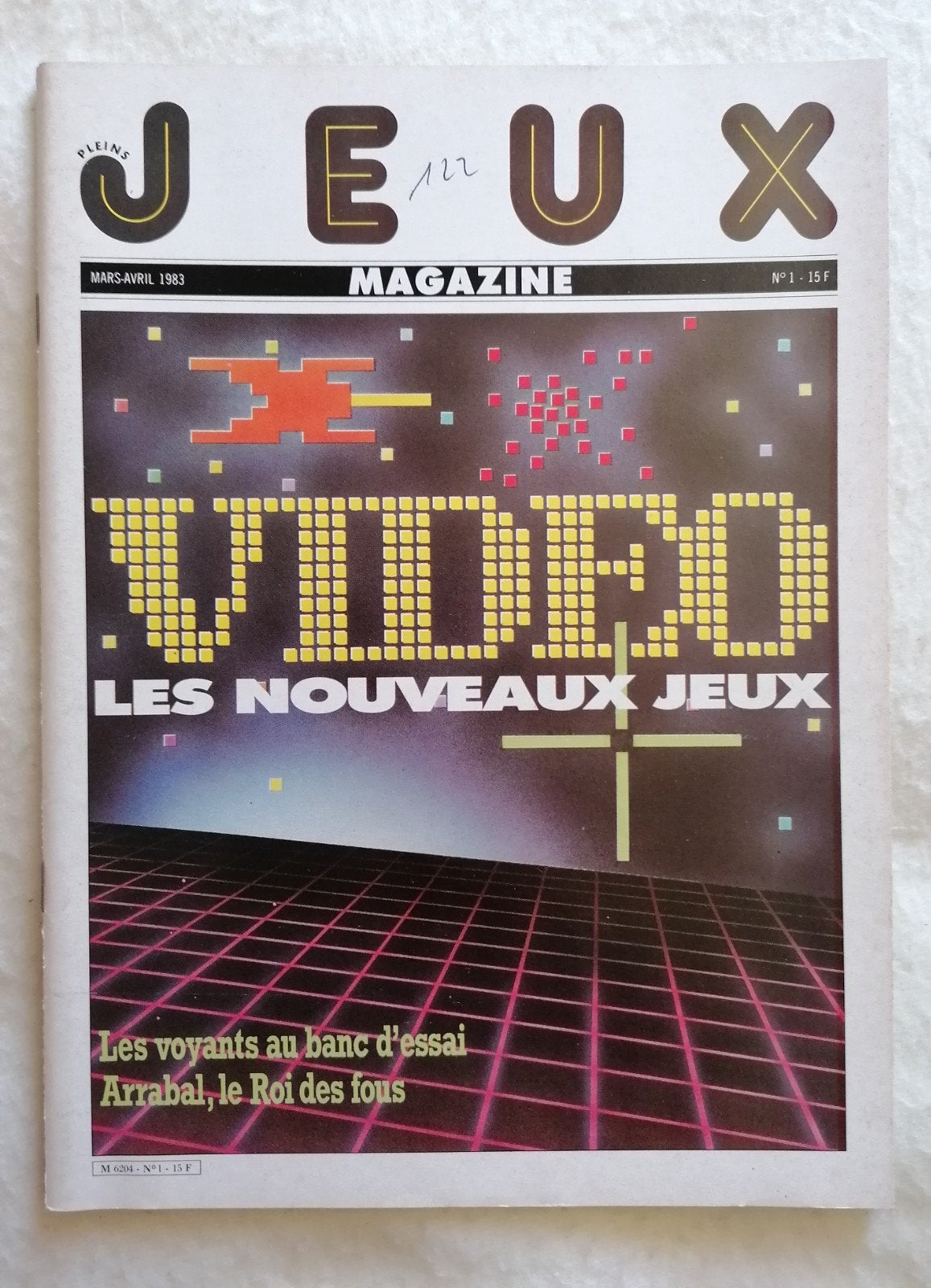 jeux magazine mars avril 1983, Ophalen of Verzenden, 1980 tot heden, Tijdschrift