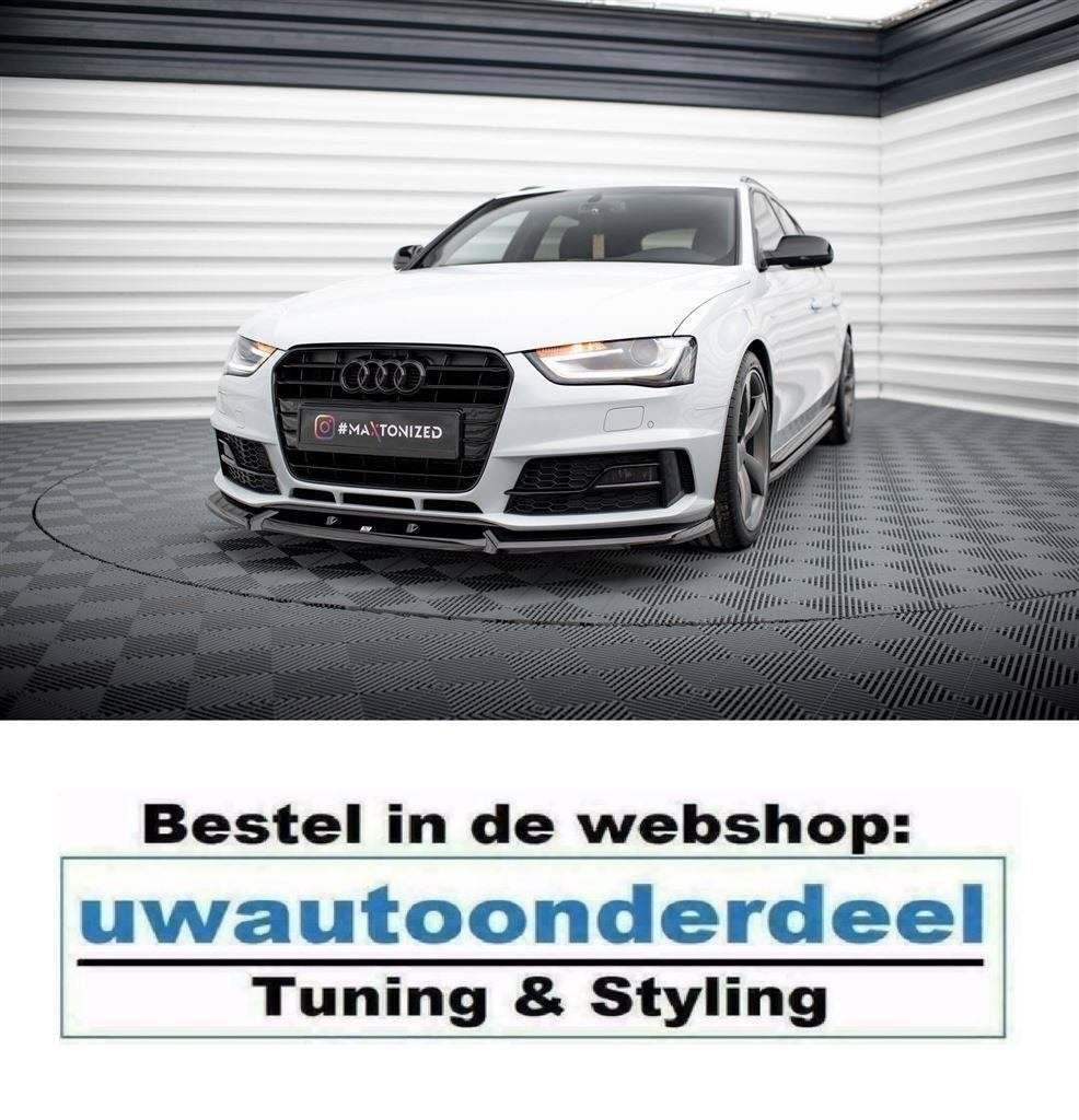 Maxton Design Spoiler Splitter Lip Audi A4 B8 Competition, Envoi