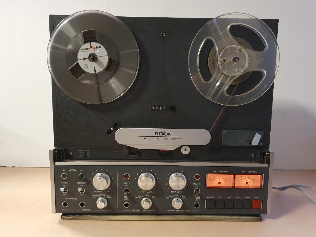 Bandrecorder Revox B77 4 Track, Enlèvement, Magnétophone