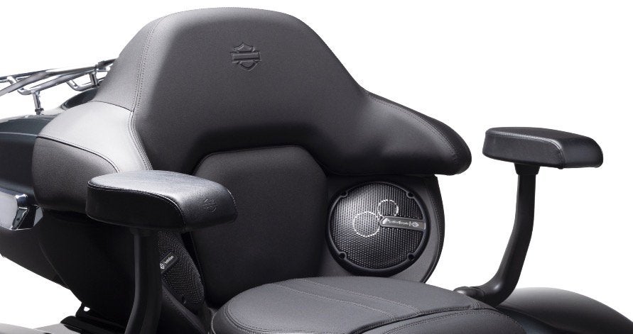 Harley davidson arm rest tourpak topkoffer, Motoren, Verzenden, Gebruikt