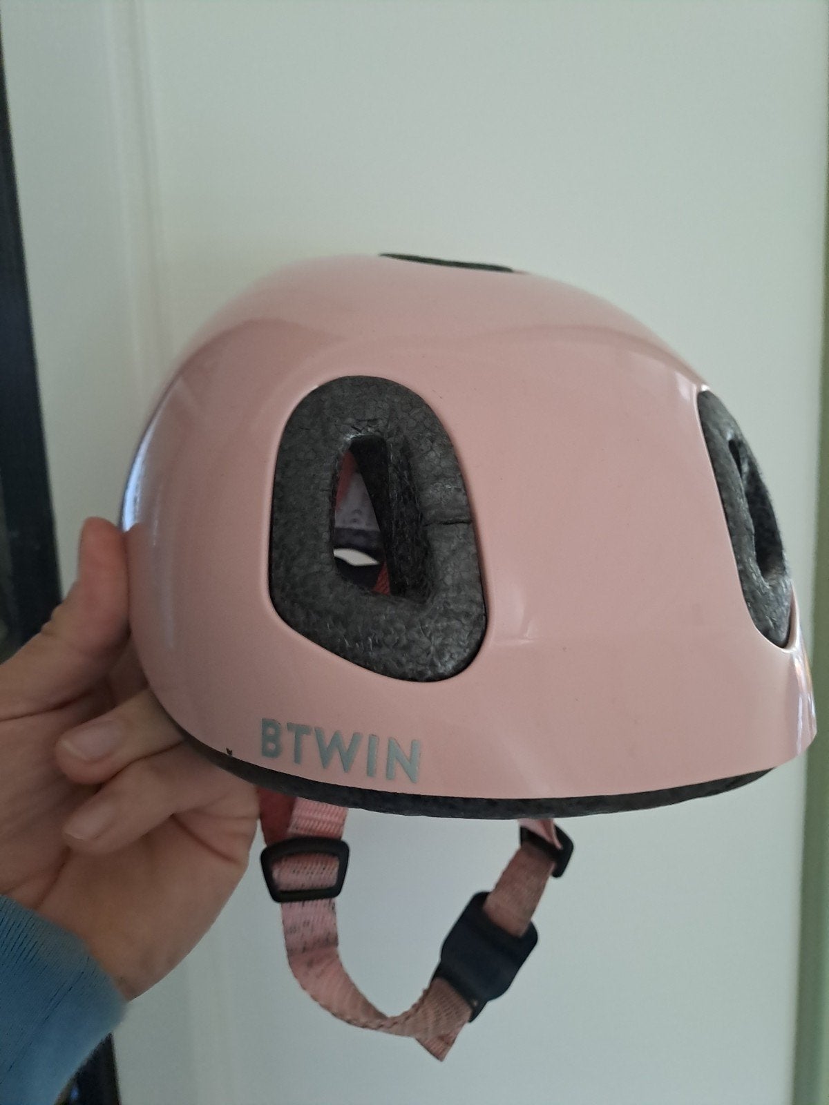 fietshelm peuter 1- 3 jaar, roze kleur, nieuwstaat, XXS, Meisje, Ophalen of Verzenden, Zo goed als nieuw