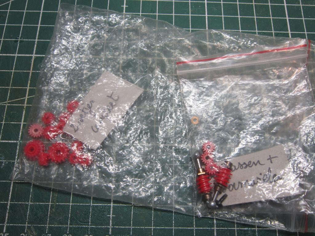 Volledige set worm + tandwielen Roco bolle neus, Ophalen of Verzenden, Zo goed als nieuw, Overige typen, Roco