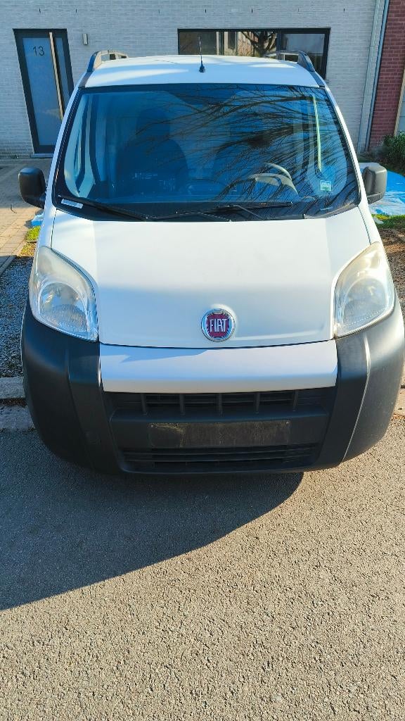 Fiat Fiorino benzine 1.3 lichte vracht 75.500km, Auto's, 1360 cc, Wit, Grijs, Particulier