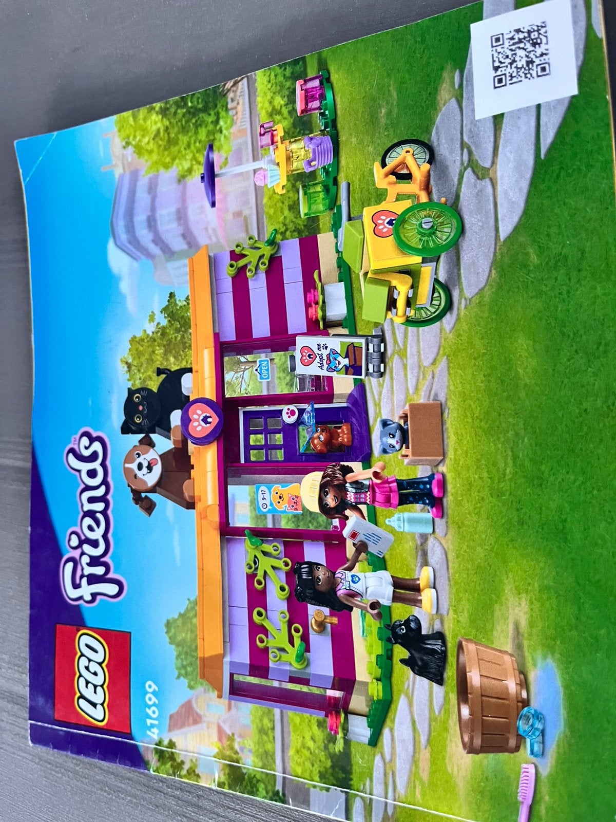 Lego friends huisdierenadoptie 41699, Ophalen, Zo goed als nieuw, Lego, Friends