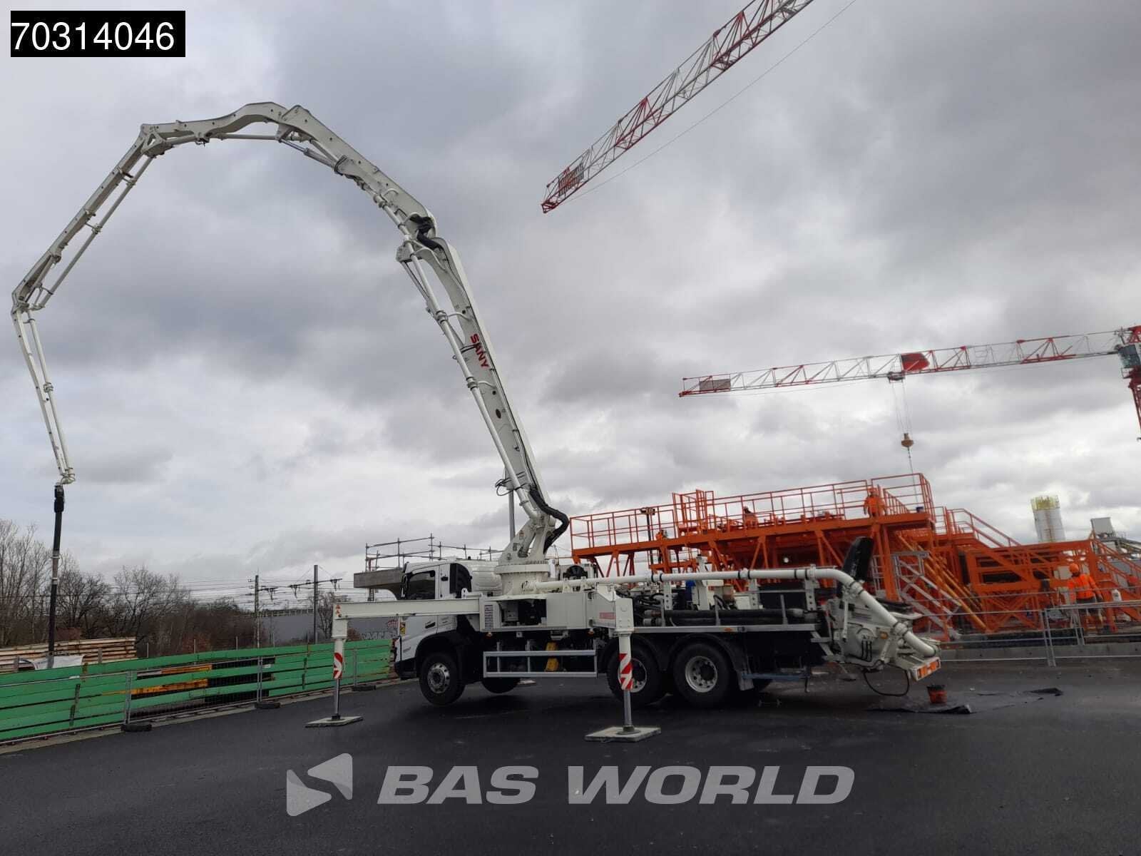 Volvo FMX 380 6X4 Sany SY37 RZ5-150 concrete pump steel susp, Achat, Euro 6, Entreprise, Diesel