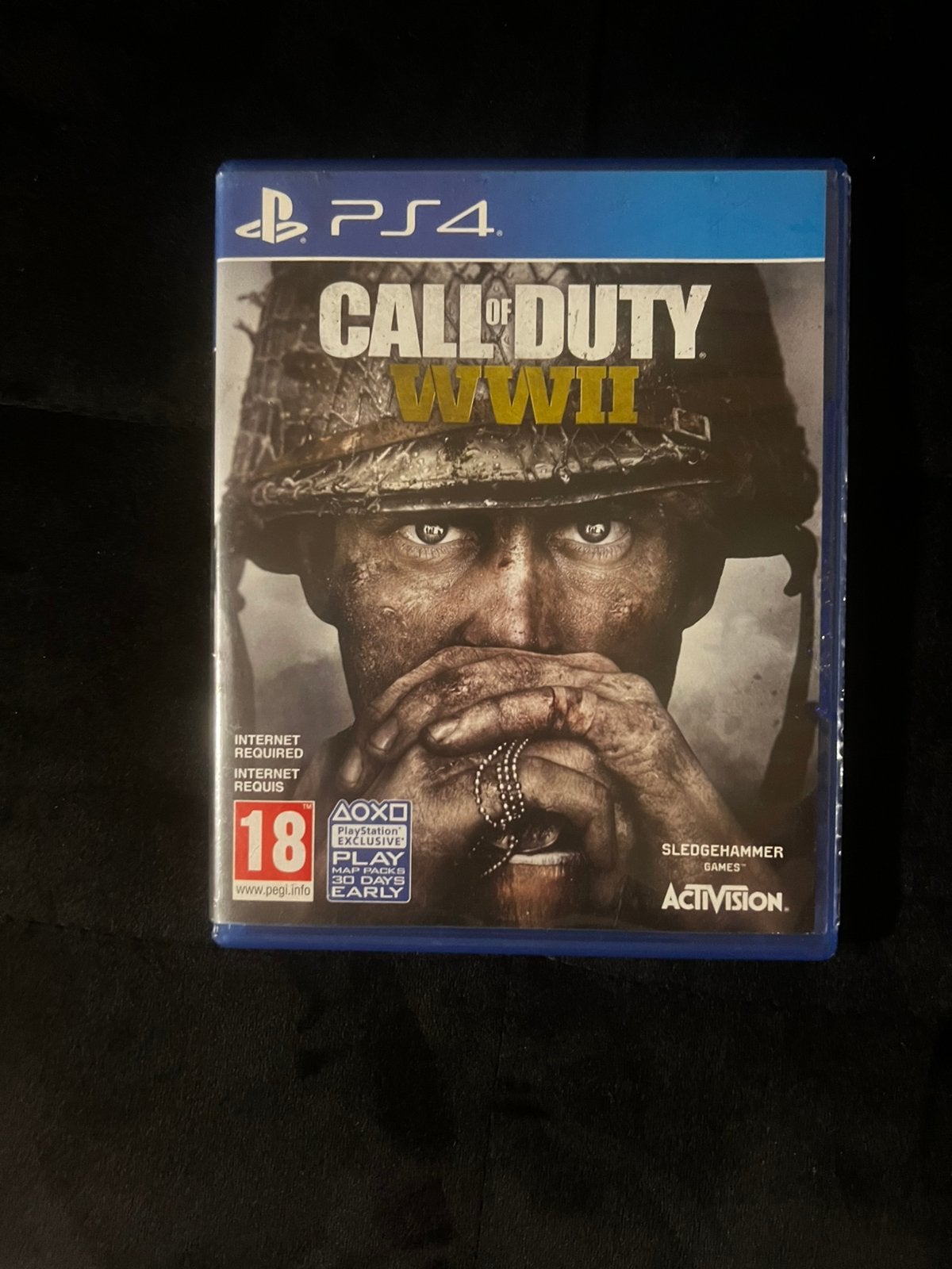 Jeux PlayStation call of duty WWII, Enlèvement, Neuf