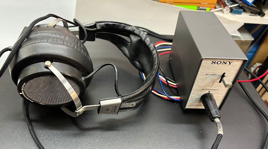 hoofd telefoon ECR-400, TV, Hi-fi & Vidéo, Enlèvement ou Envoi, Utilisé, Manuel, Multicolore
