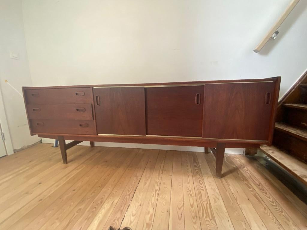 Buffetkast Scandinavisch design, Huis en Inrichting, Ophalen, Deens / Scandinavisch / Mid century, Met deur(en), 150 tot 200 cm