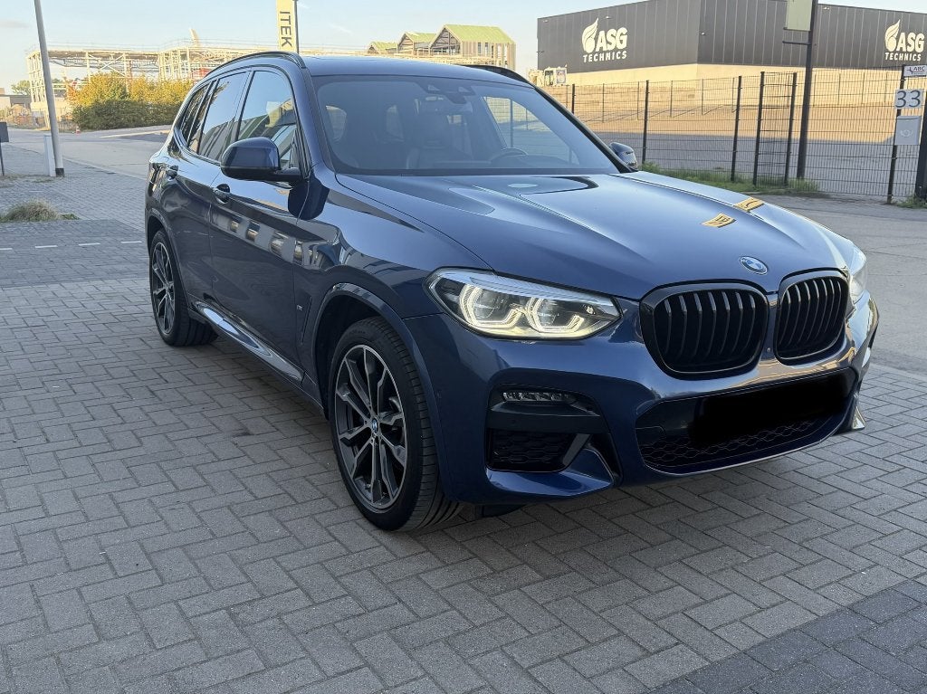 BMW X3 xDrive30e M Sport Automaat|Pano|Harm.Kardon Trekhaak, Auto's, Automaat, Blauw, Leder, 5 zetels