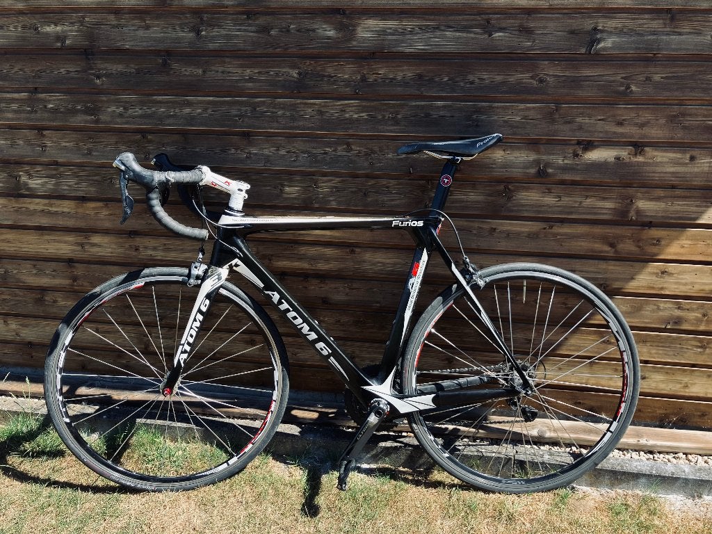 Atom 6 furious, 28 inch, Gebruikt, Carbon, Meer dan 20 versnellingen