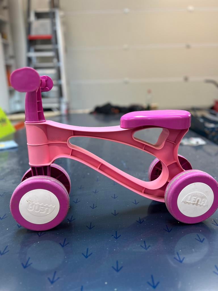 Loopfiets, Ophalen, Gebruikt