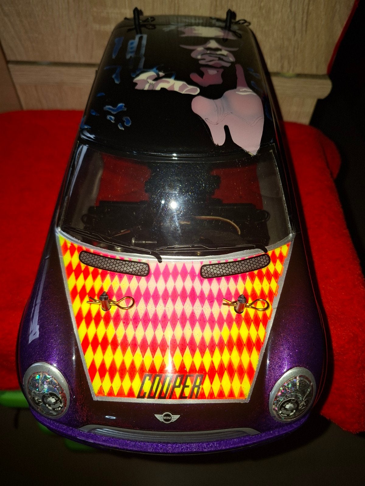 Splinternieuwe Tamiya M03L Mini Cooper S  ,weggeefprijs 75€, Elektro, Nieuw, Ophalen of Verzenden, Auto onroad